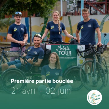 La première partie du MobiliTour est bouclée !