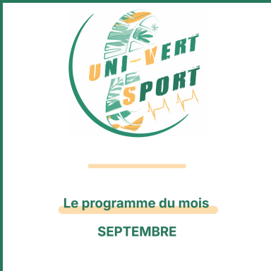 Les actus du mois de Septembre