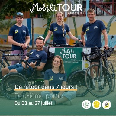 Le MobiliTour 2025 revient le 3 juillet
