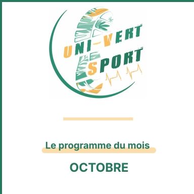 Les actus du mois d'Octobre