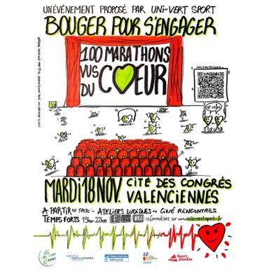 Soirée "Bouger pour s'engager" à la Cité des Congrès de Valenciennes