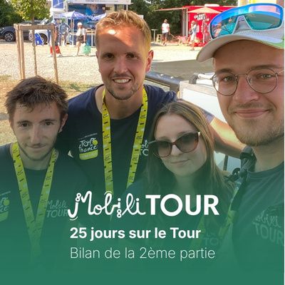 Image de l'actualité : 25 jours sur le Tour de France pour sensibiliser aux mobilités actives