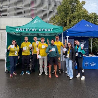 Image de l'actualité : Plus de 200 supporters sensibilisés avant le match France - Irlande du Nord à Lille