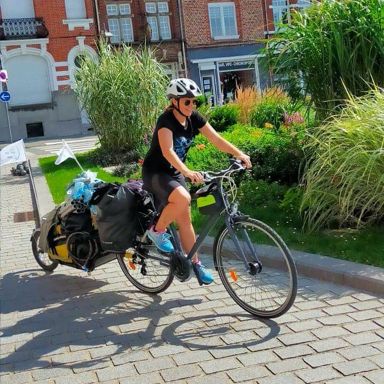 Témoignage de Julie, accompagnatrice vélo de Vieux-Condé à Quend